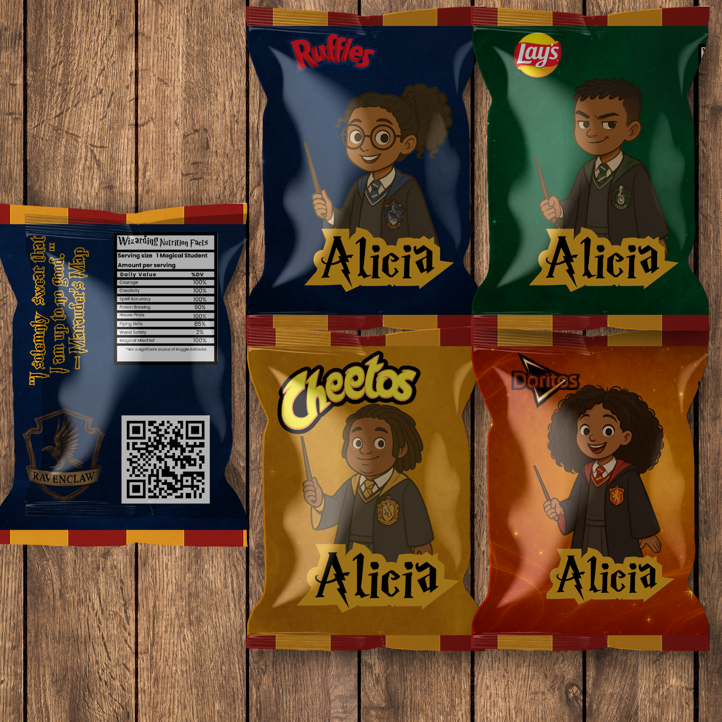 Magic Student Chip Bags