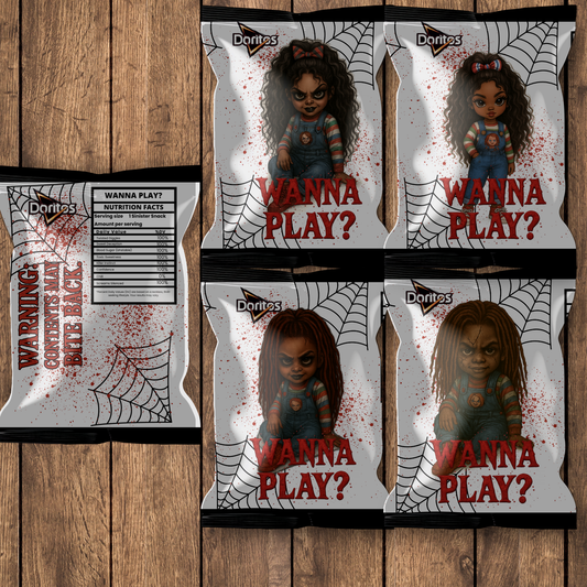 Wanna Play Chip Bags