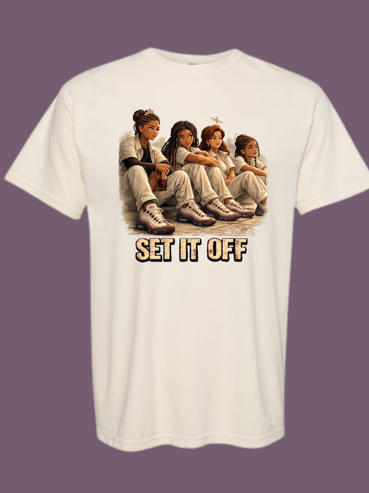 Princesses Set It Off Graphic Tee