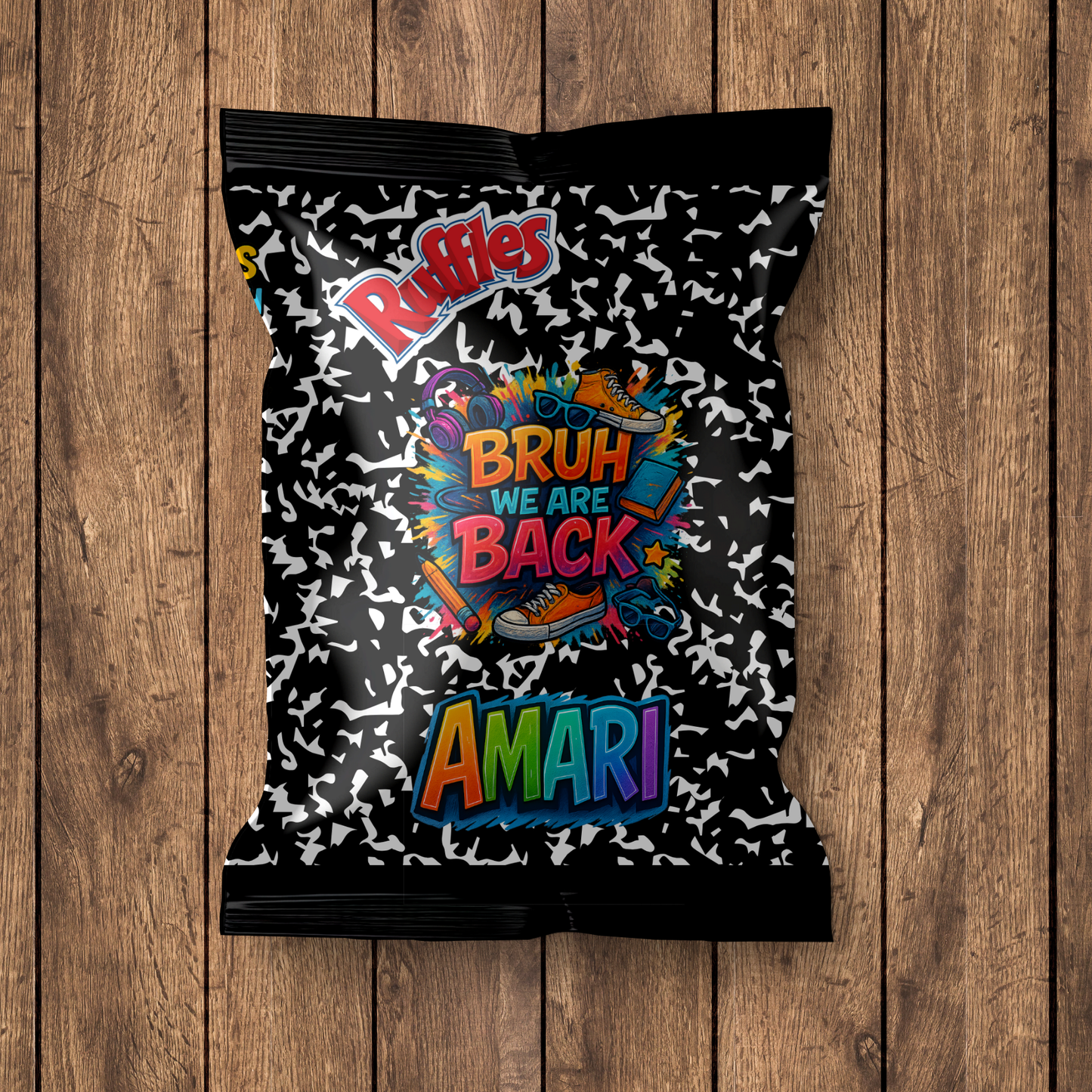 Back to School Chip Bags