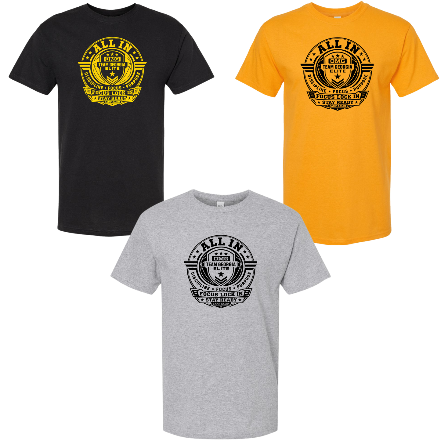 Short-Sleeve Cotton T-Shirt - OMG Team Georgia Elite