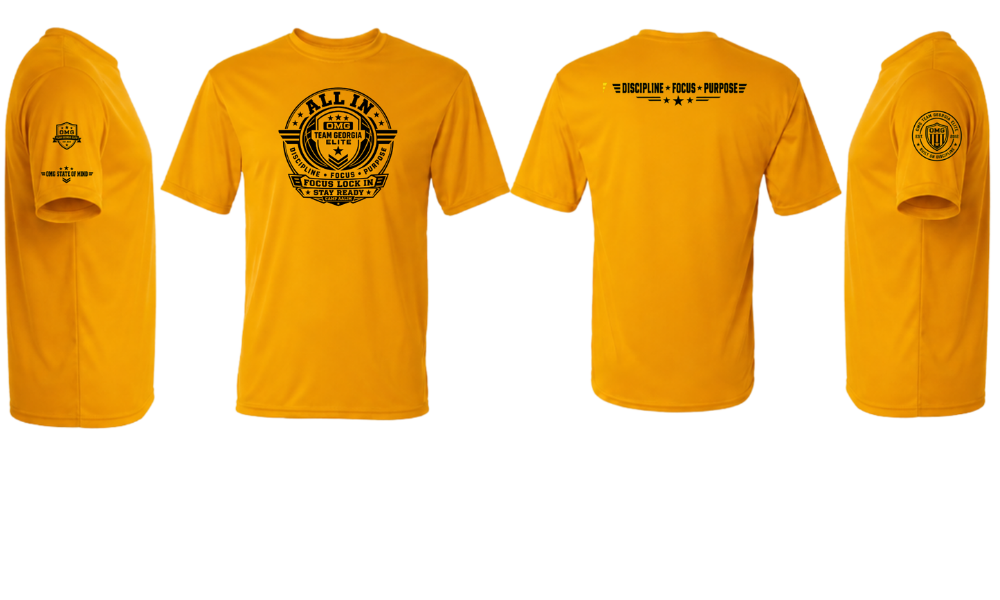Short-Sleeve Performance Shirt - OMG Team Georgia Elite