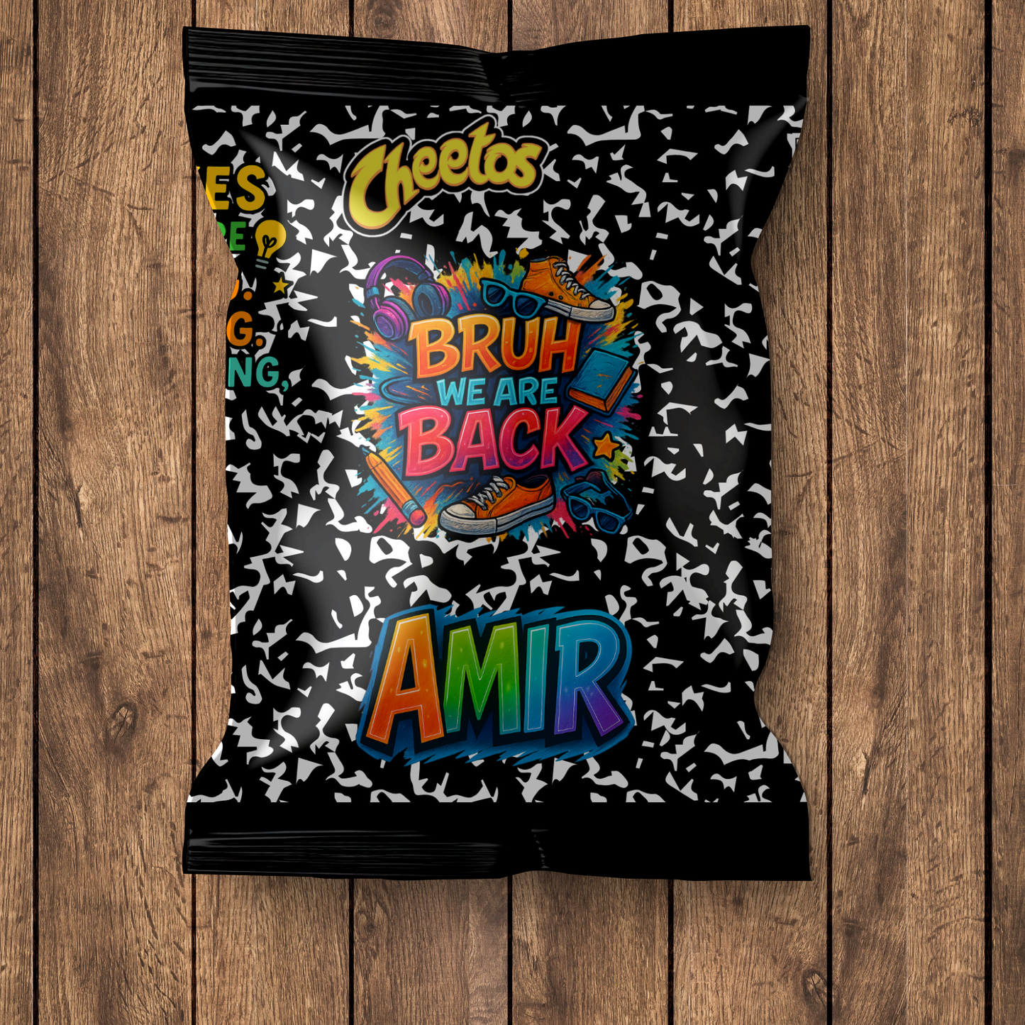 Back to School Chip Bags