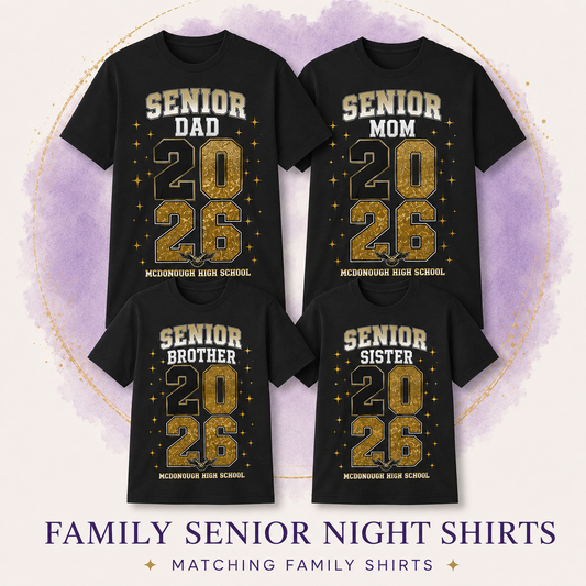 Family Senior Night Shirts